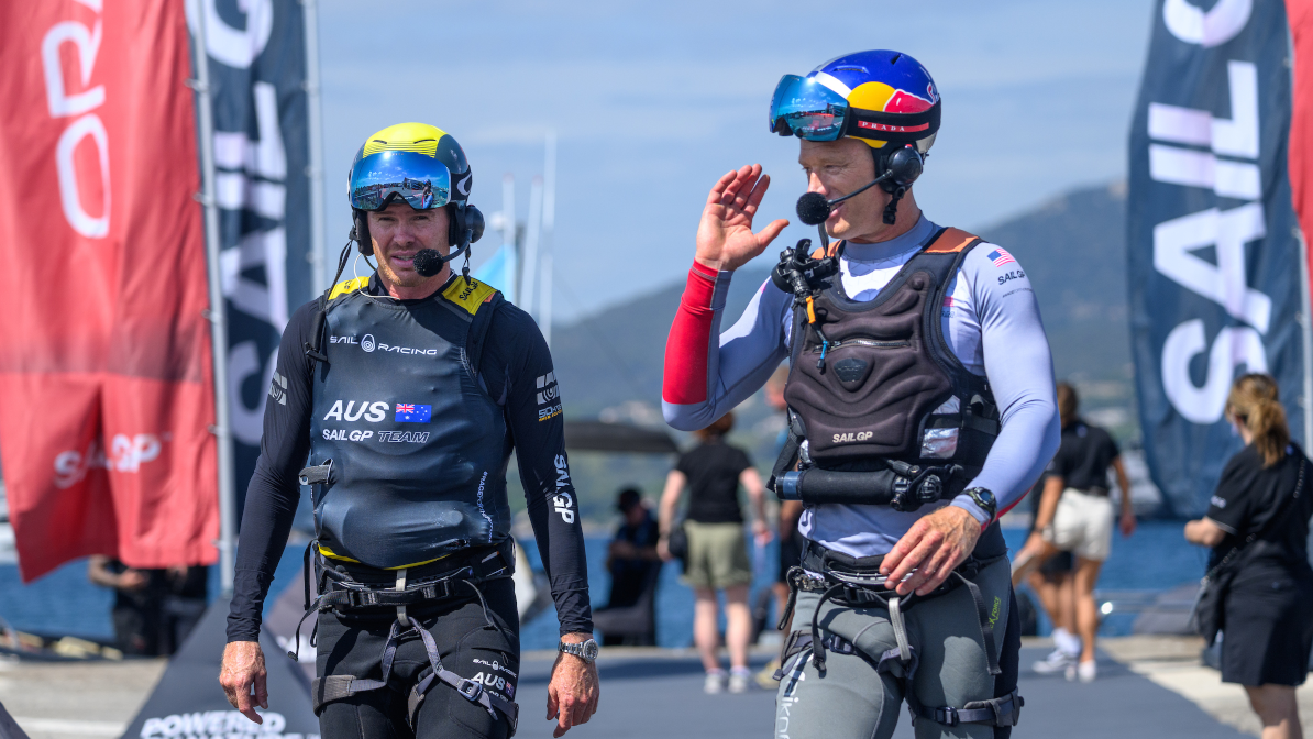 Jimmy Spithill and Tom Slingsby 